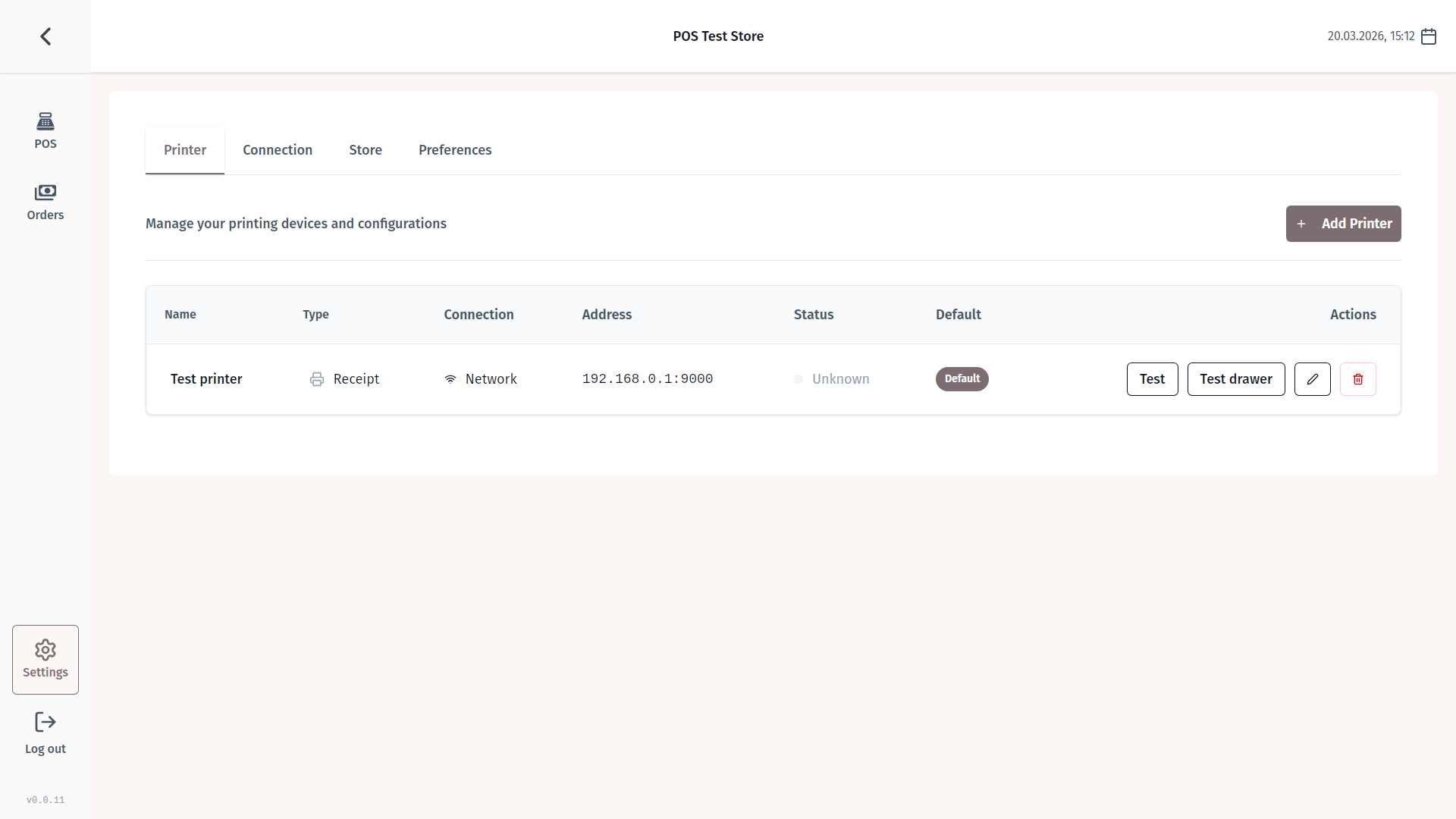 Medusa POS light screenshot 5